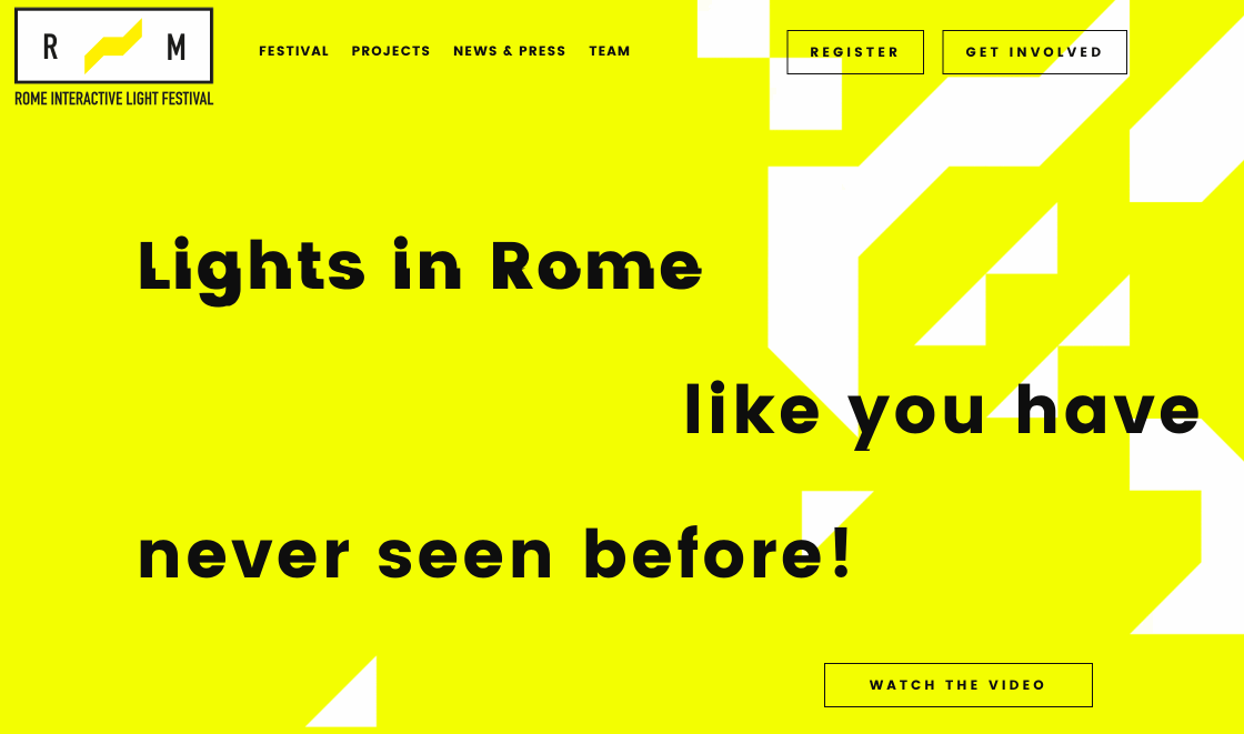 ROMAp 2016 - Rome Interactive Light Festival 2016